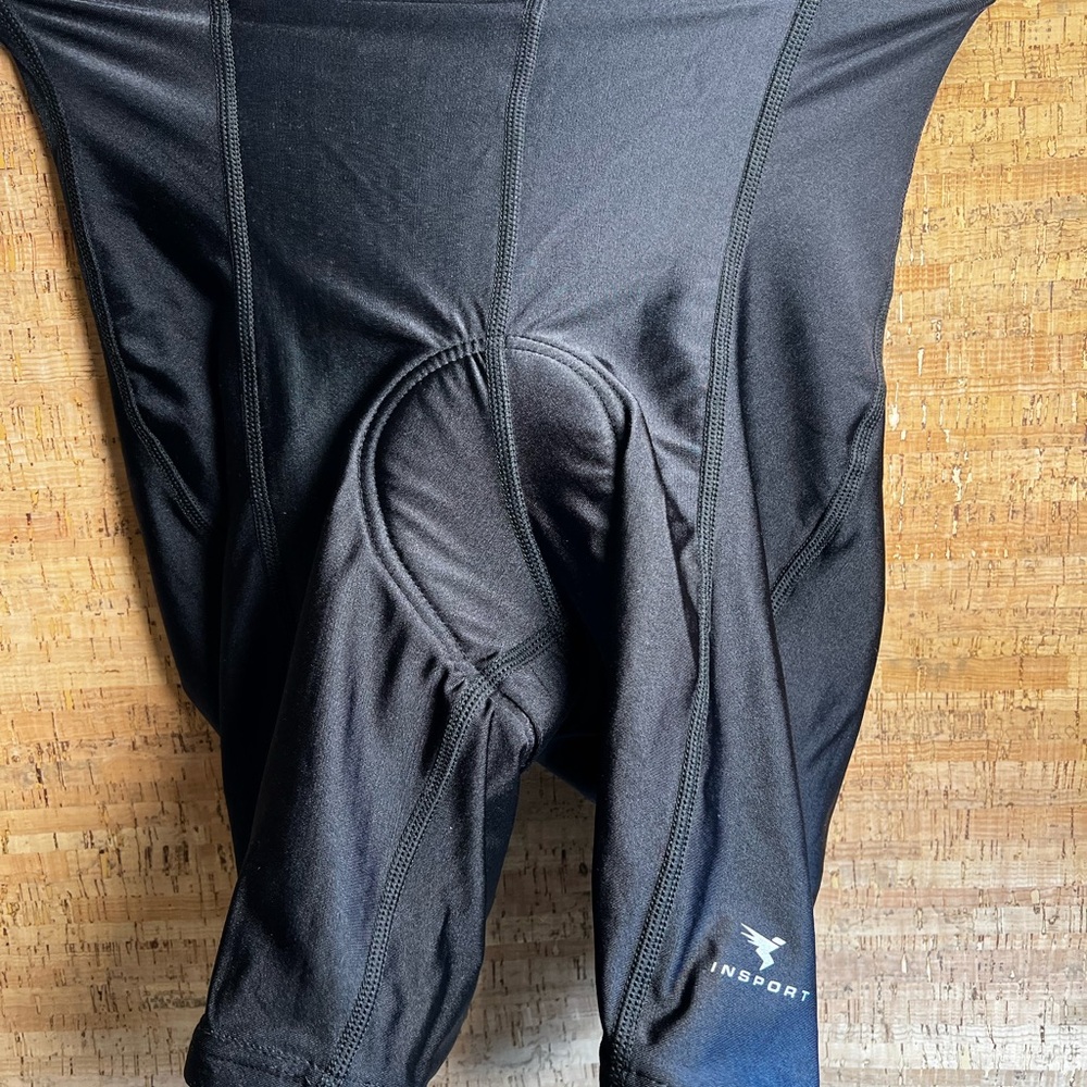 Black Insport Cycling Shorts